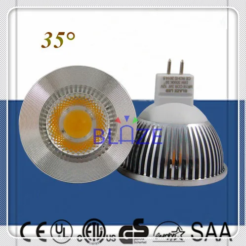 

Discount 100pcs/Lot Dimmable 5W 6W COB Led Spot Light Energy Saving Ampoules MR16 GU5.3 DC 12V 2700K 3000K 6000K 35 degree