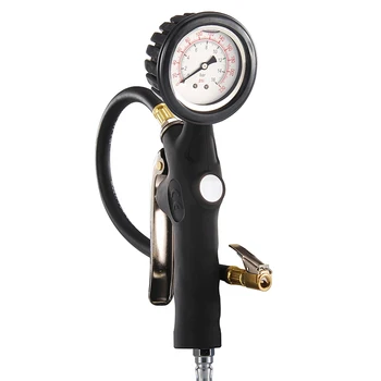 

High-precision digital display tire inflation gun four-in-one with vacuum tire pressure gauge DP-702