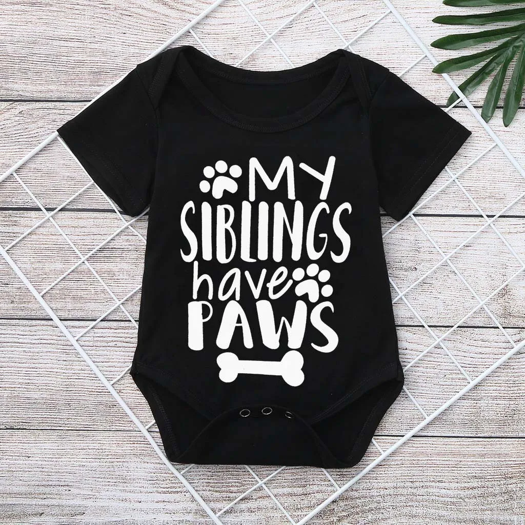 Infant Baby Boys&Girls Letter Print Jumpsuit Romper Bodysuit Sunsuit Clothes Infant Baby Boys&Girls Letter Print Jumpsuit Romper Bodysuit Sunsuit Clothes