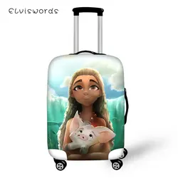 ELVISWORDS защитный чехол для чемодана эластичная защита багажа от грязи крышка Monana Девушки Печать узор водонепроницаемый багаж аксессуары