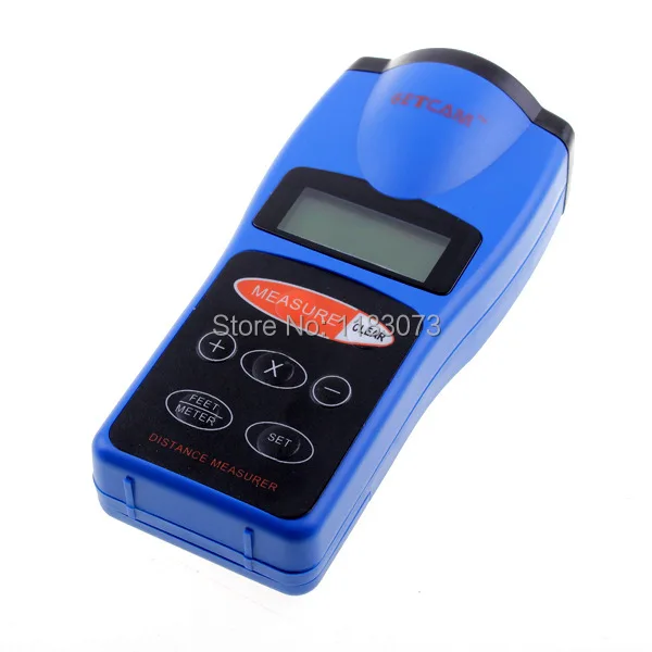 

LCD Ultrasonic Distance Measurer CP3008 18M 60ft Digital Ultrasonic Distance Meter Rangefinder Blue Brand New Free Shipping