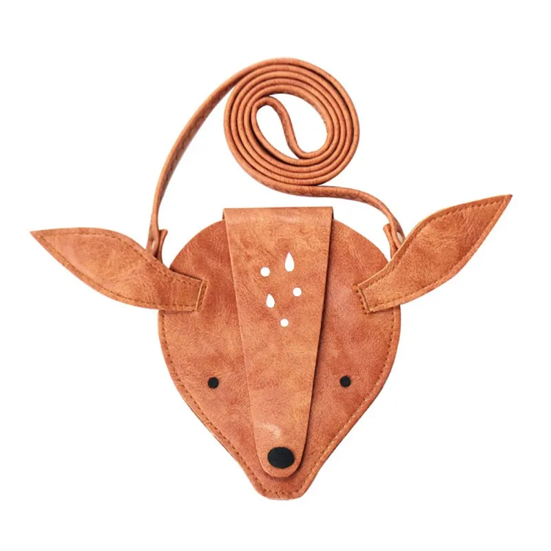

Girls Hot 2019 Women Mini Animal Cute Shape Flap Hasp Cross-body Handbags Fashion Girls Kids PU Shoulder Messenger Bag