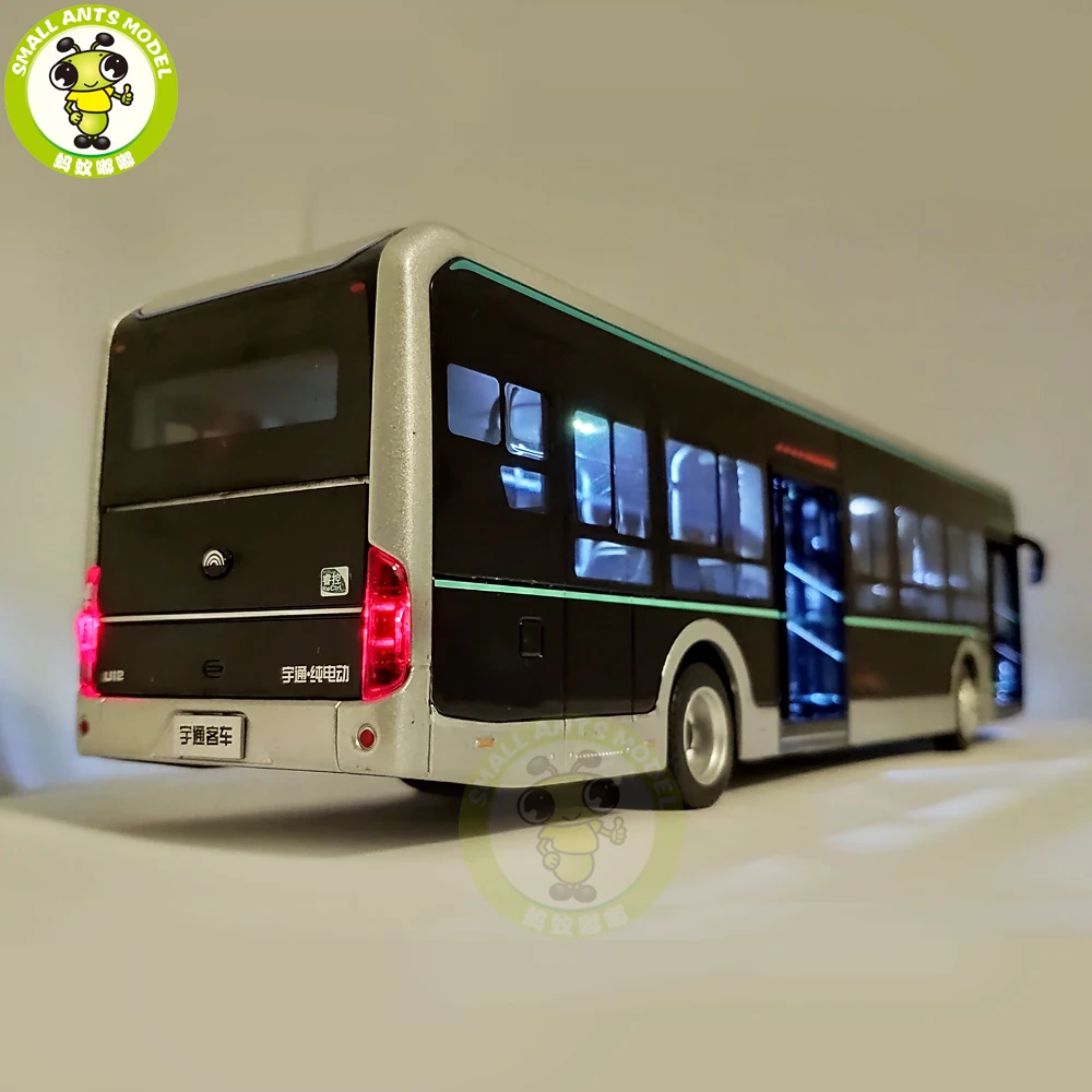 Коллекция 1/42 года модель автомобиля YuTong U12 городской автобус литый под давлением