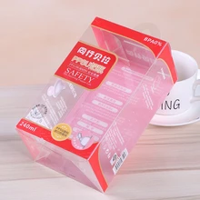 На заказ PP/PET/ПВХ прозрачная упаковочная коробка, термостойкая матовая ламинированная пластиковая коробка для мытья тела- PX20057