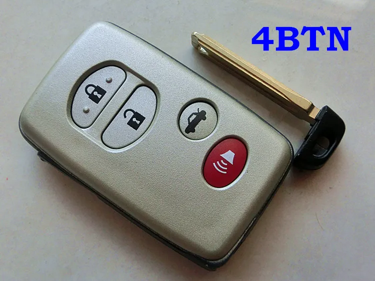 Новый запасной чехол без ключа умный дистанционный для ключей Fob 2BTN TOYOTA Camry Crown high