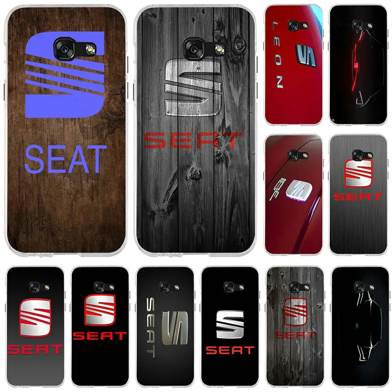 Seat Logo Spain Car Logo Soft TPU Mobile Phone Case For