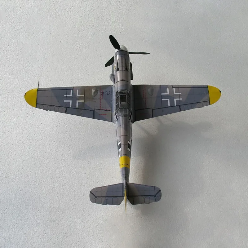 1:32 Германия Bf-109 G6/G14 Bomber картонная модель самолета 3D Бумага Ремесло космическая библиотека бумажный ремесленный дом для детей бумажные игрушки