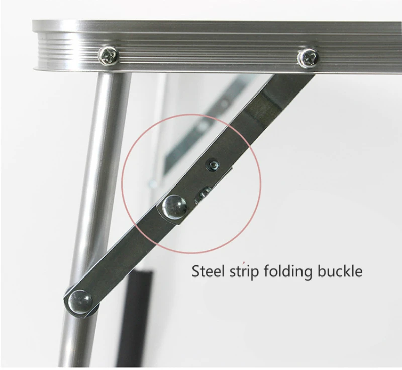 Aluminum Alloy Folding Table Simple Bed Computer Desk Multifunction Small Dining Table Dormitory Lazy Desk Outdoor Camping Table