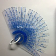 Пластиковый измерительный щуп пластиковые пробки 0,05-1,5 мм 18 толщиномер листа