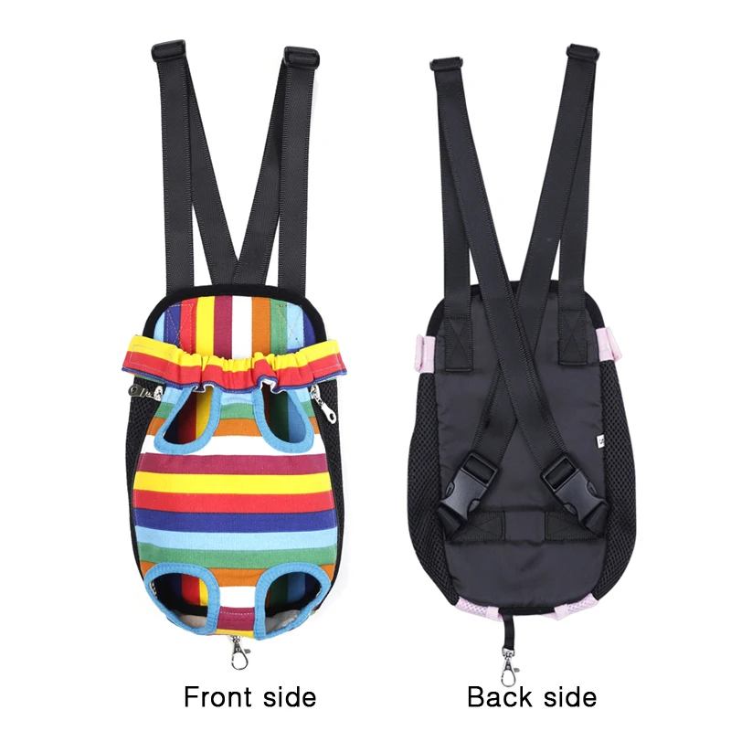 Pet Backpack Dog Bag Chest Pack Dog Carrier Legs Out Front Style Pet product accessories