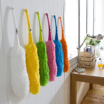 

Wonderlife Feather Duster Anti Static Dust Brush Soft Microfiber Cleaning Dusters Handle Stereo Brush Armrests Household Cleaner