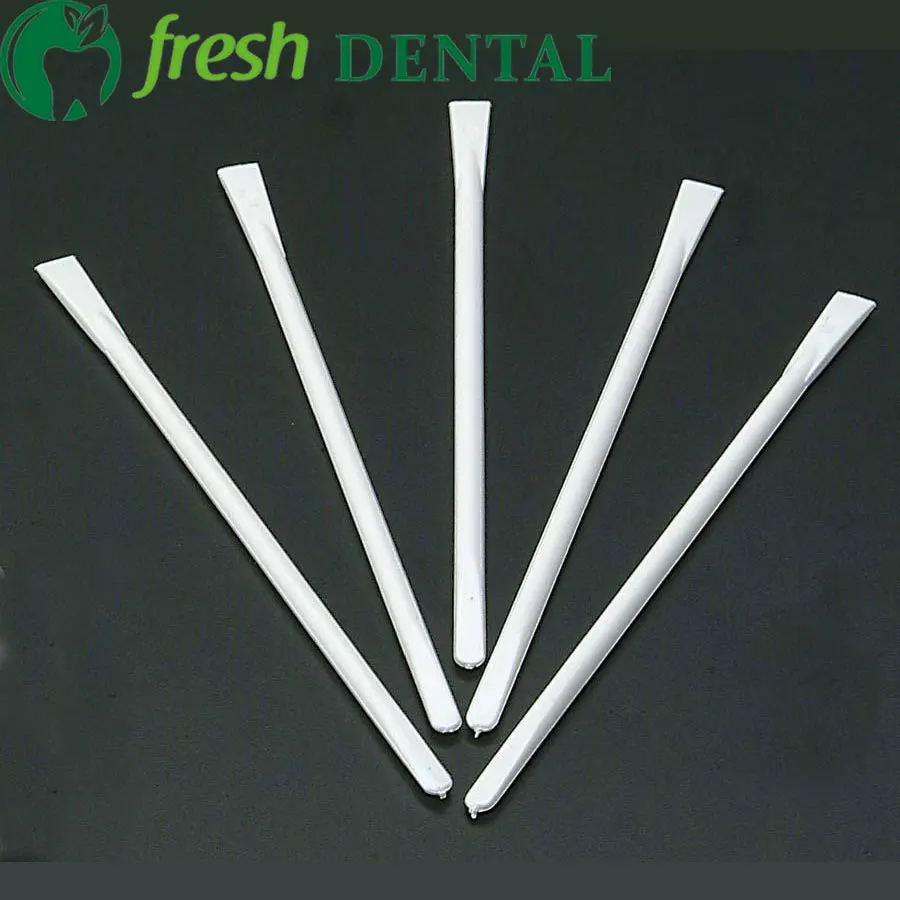 Buy 100PCS Dental Mixing Rod tune mix stick Spatula Rod tune medicine rods