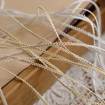 

10 yard metallic gold lace trim, metallic gold lace trim, golden lace tape