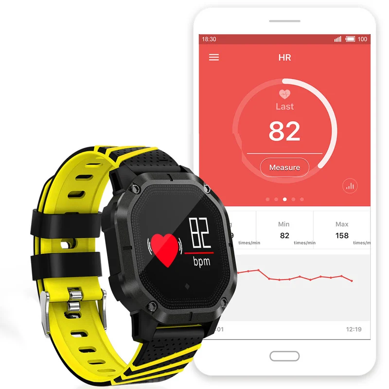 Waterproof Sport Wristband Smart Bracelet Sport Tracker Blood Pressure