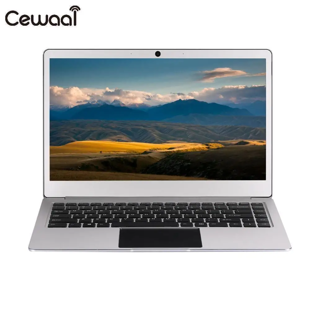 Beste 2018 Hot Koop 14 Inch Ultraslim Laptop Windows 10 Quad Core voor intel N3450 6 GB + 64 GB SSD Bluetooth 4.0 1366*768 Duurzaam Notebook