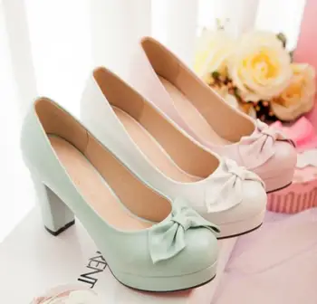 

Wedding Fasion Zapatos Mujer Women Shoes High Heels Woman Platform Pumps For Ladies Sapato Feminino Chaussure Femme BYB16168