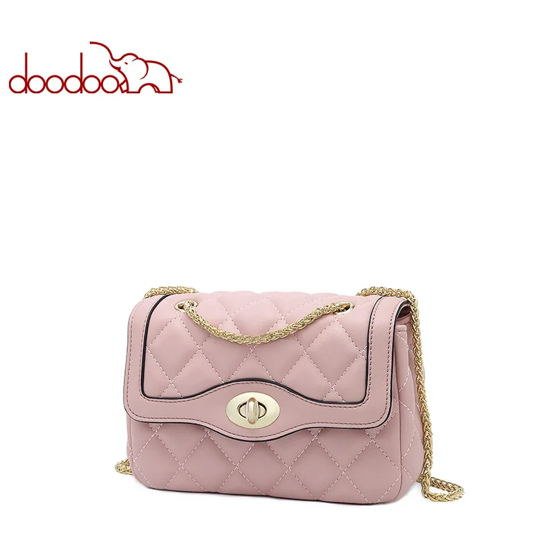 

Doodoo Bags Handbags Women Famous Brands Rhombus Small Square Bags For Woman Pu Leather Shoulder Bags 2018 New Bolsas Feminina