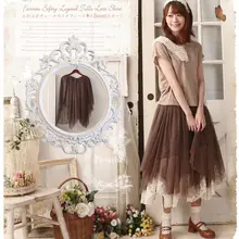 Асимметричный в стиле «Mori Girl» и Лолита эластичный пояс юбки бюст до середины икры Для Женщин Юбка Saia Longa Feminias Новинка Boho Костюмы Мори ropa