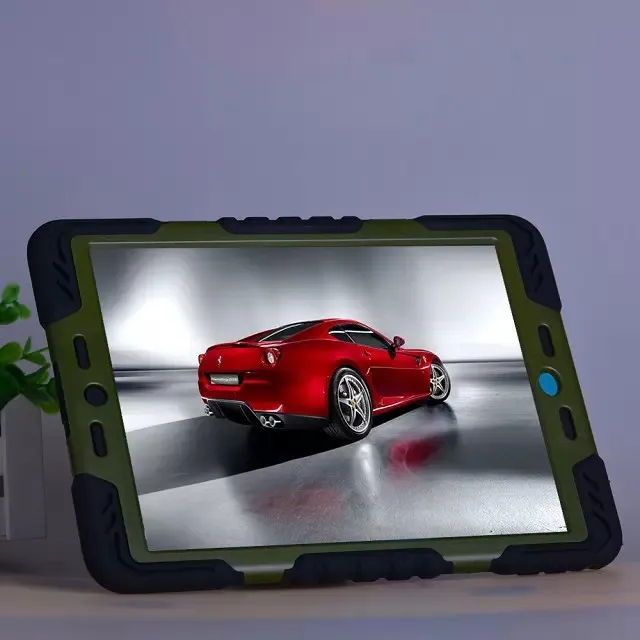 Pepkoo Defender Military Spider Stand водонепроницаемый грязезащитный ударопрочный чехол для iPad Pro 9,7 защитная оболочка из силикона