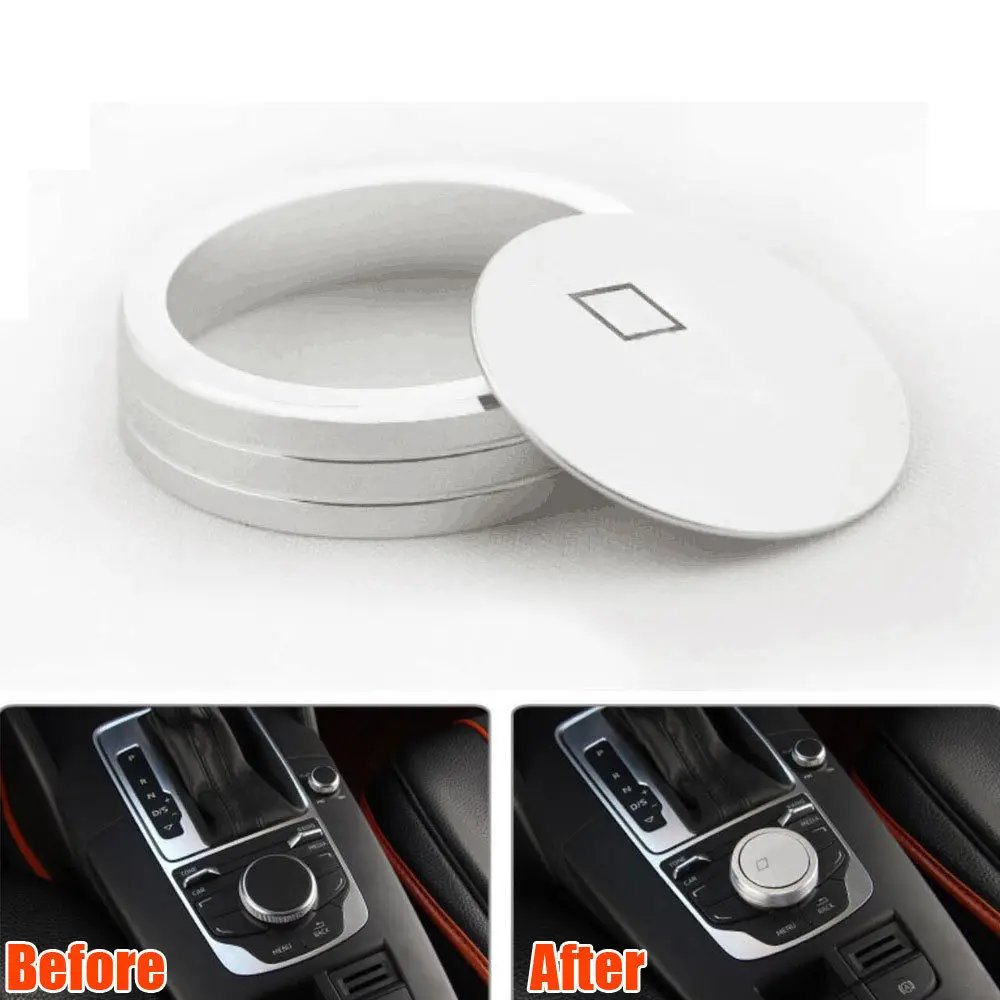 

Барбекю @ FUKA подходит для A3 V8 2012-2016 центральная консоль MMI кнопка переключения крышка декор отделка 2x автомобильные аксессуары