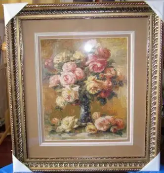 

Fishxx Cross Stitch,T247flowers[Dear recoba Noah rose]room cotton,water-soluble 100% accurate pattern,11CT,Need to embroidery