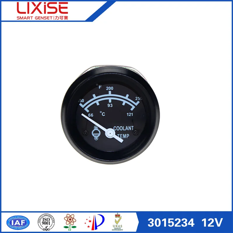 

3015234 12v diesel engine water temperature gauge