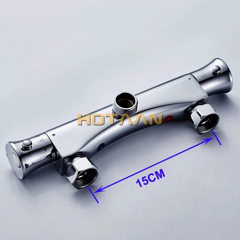 Thermostatic Shower Faucets Bathroom Thermostatic Mixer Hot And Cold Bathroom Mixer Mixing Valve Bathtub Faucet bathroom faucet bathroom shower faucet set thermostatic mixing valve