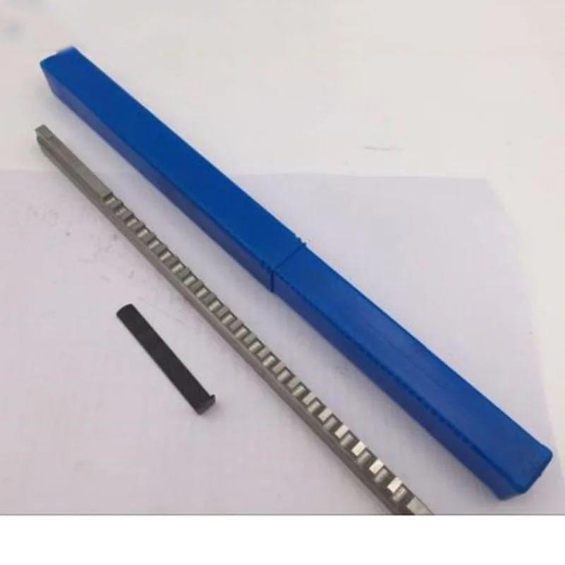 

24mm F Push-Type Keyway Broach HSS with Shims Metric Sizes CNC Keyway Cutting Tools