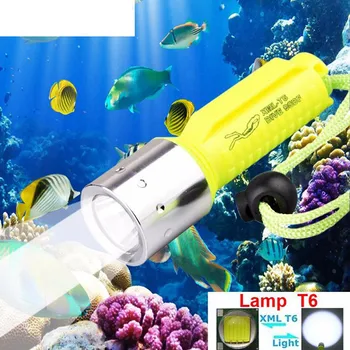 

3500LM XM-L T6 LED Lamp light Underwater 130M Scuba Diving Flashlight Torch 18650 Battery Waterproof Led Lamps
