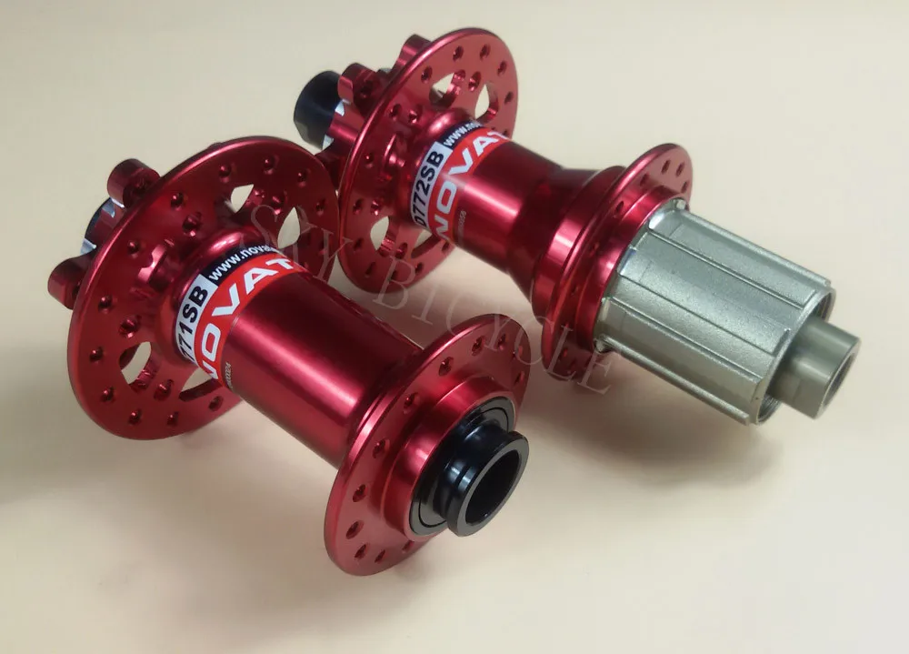 Novatec D771SB D772SB 32 hole light MTB hub front 15*100mm rear 12
