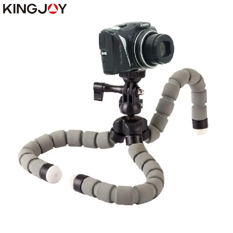 Suporte para Câmera do Telefone Kingjoy Oficial Parágrafo Movil Kt 600s Mini Polvo Tripé Flexível Móvel Celular Smartphone Gopro Suporte