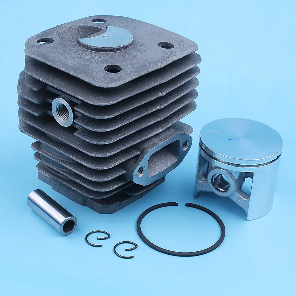 46mmシリンダーキャブレター排気ピストン修理キット Hus 55 51チェーンソー501766605 503218202 5032 チェーンソー交換 キット,stihl 028 028av用46mmシリンダーピストンキャブレターエアフィルターチューンアップキット,スーパーチェーンソー交換部品1118  020 1203 ... 46 ミリメートルシリンダーピストンキャブレターキットハスクバーナ 55 51 排気マフラーブラケットガスケットボルトニードルベアリ