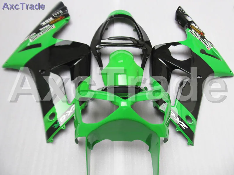 

Moto Motorcycle Fairing Kit For Kawasaki Ninja ZX6R 636 ZX-6R 2003 2004 03 04 ABS Plastic Fairings fairing-kit Green Black C374