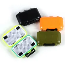 Рыбалка удобный Нахлыстом Приманки Крюк коробка Водонепроницаемый 12 отделения рыбы снасти Accesory