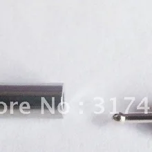 100 шт./партия, серебристые байонетные застежки для 3 мм кожаного шнура