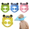 Artículo caliente Gorro de ducha para bebé, impermeable, elástico, ajustable, seguro, para baño, ducha, ojos y orejas, sombrero de Sol para bebé 85ZXrr3Nb