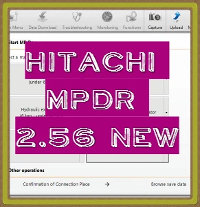 

2019 new Construction Machinery MPDr Ver 2.56.00 for Hitachi