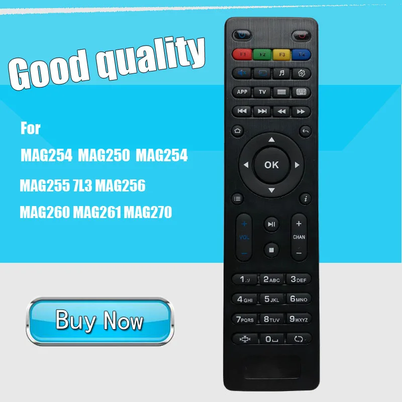 

Replacement TV Box Remote Control For MAG254 MAG250 MAG254 MAG255 7L3 MAG256 MAG260 MAG261 MAG270