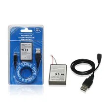 2000 мАч Сменный аккумулятор для sony PS4 Slim с зарядным кабелем для PS4 Dual Shock 4 геймпад беспроводной контроллер батарея