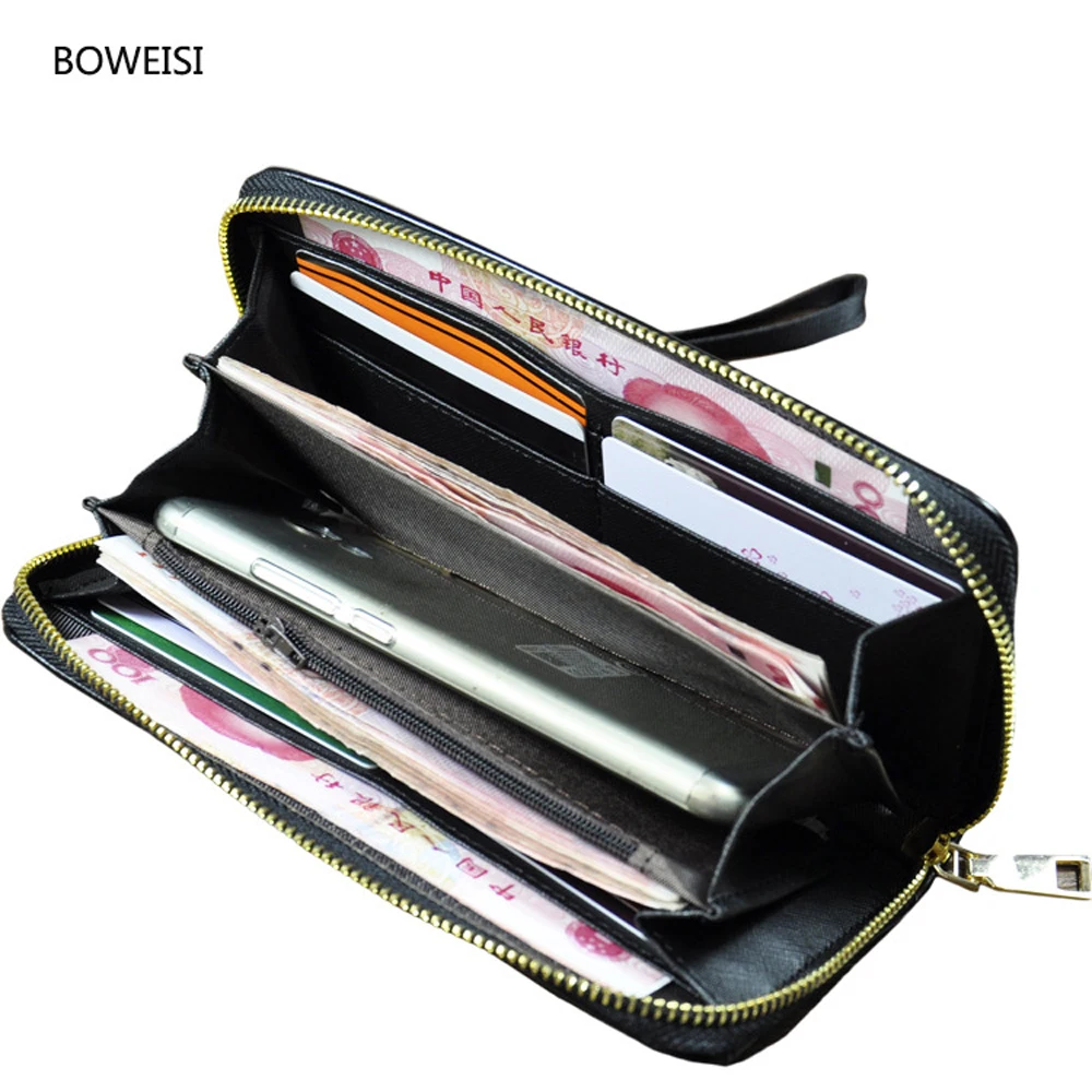 boweisi leather wallet price