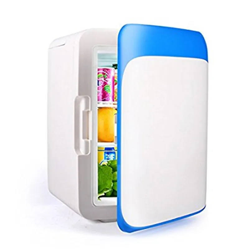 Car Mini refrigerator High Quality10L Blue White Auto Fridge 12V Car