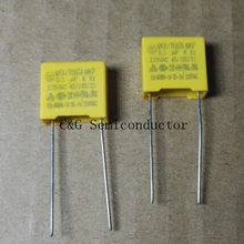 20 штук X2 0,1 мкФ 104 100NF 275 V P = 10 мм регулирование DIP конденсатор из полипропиленовой пленки