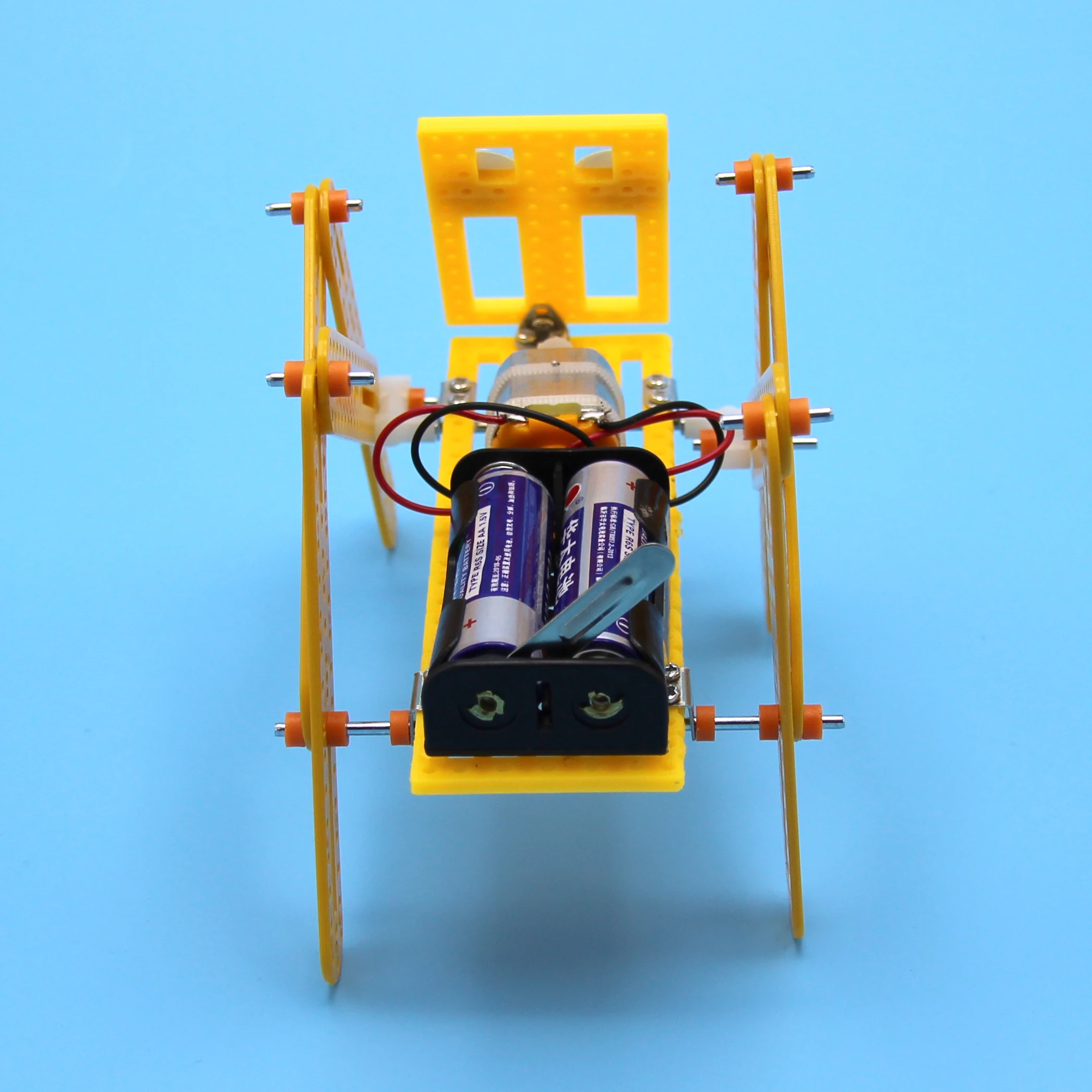 Diy электрический машина собака технологии Бег модель робота материал детские развивающие игрушки вручную