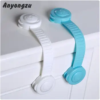 

10psc/lot Maternal Infant Supplies Lovely Bear Plane Cabinet Locks Baby Protective Prevent Clamp Hand Multifunction Safety Lock