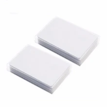 100pcs/lot EM4305 rfid tag blank card Thin pvc Card read and write writable readable RFID 125KHz Smart Card