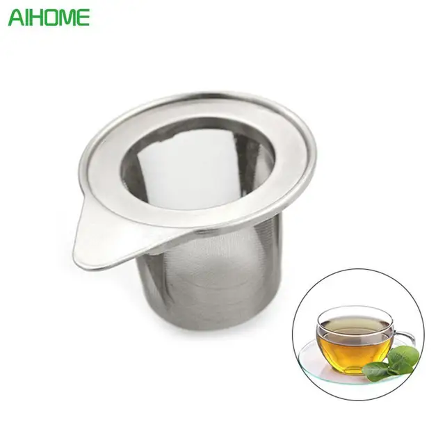 Cheap Metal Coffee Filters Stainless Steel Tea Filter Cup Strainer Tea Leaf Cone Filter Drip Coffee Maker Tool Sets For Home