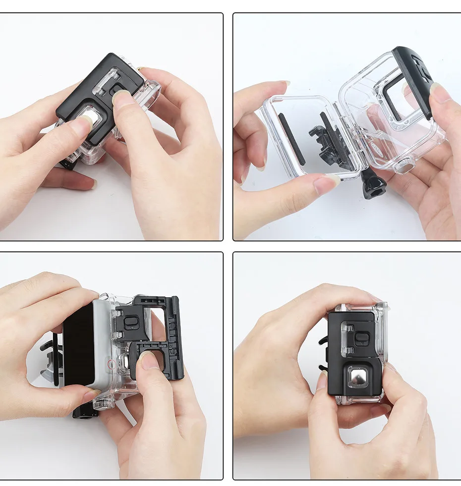 For GoPro Hero 7 White Silver (11)