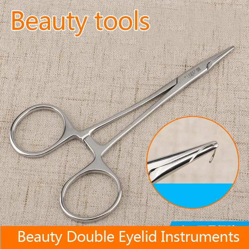 Admiralty Stainless Steel Needle Holder Embeded Double Eyelid Surgical