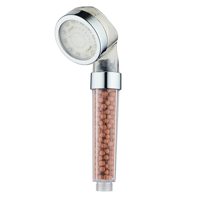 Temperature Control Shower Flush Bathroom Faucet System Set Bathtub Faucet LED Light Tropical Shower Headboard Handheld Shower