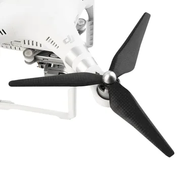 

1 Pair Phantom 2/3 Carbon Fiber Propellers Self-tighten 3-blade Props for DJI Phantom 2 and Phantom 3 9450 Blades